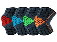 Высокоэластичные 3d Вязаные Компрессионные Наколенники,Нескользящие Дышащие Наколенники Для Всех Видов Спорта